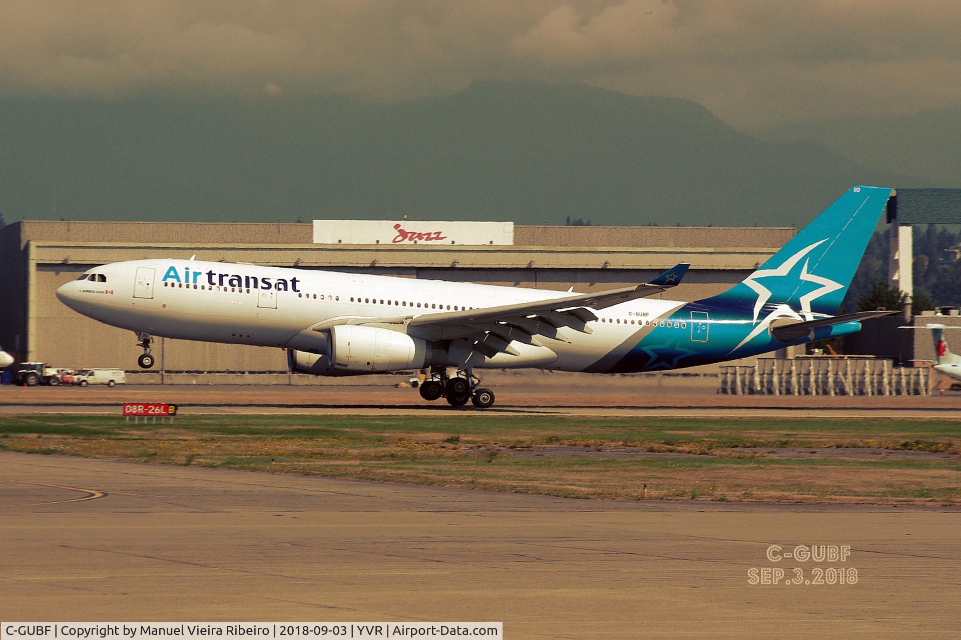 C-GUBF, 1999 Airbus A330-243 C/N 314, Arrival at YVR