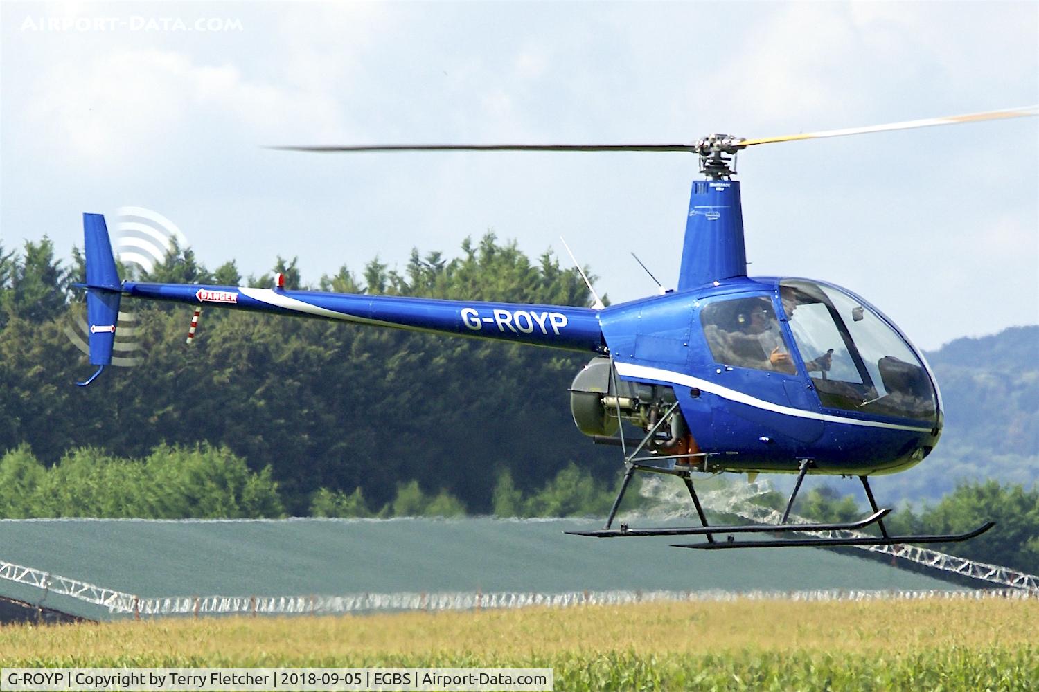 G-ROYP, 1991 Robinson R22 Beta II C/N 2071, At Shobdon