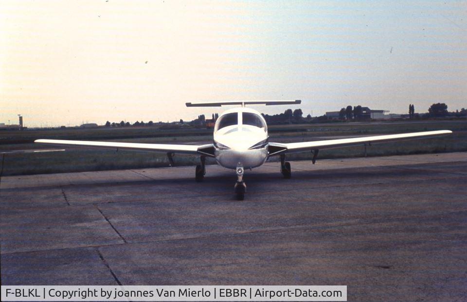 F-BLKL, Morane-Saulnier MS-760C Paris III C/N 01, Brussels scan/slide