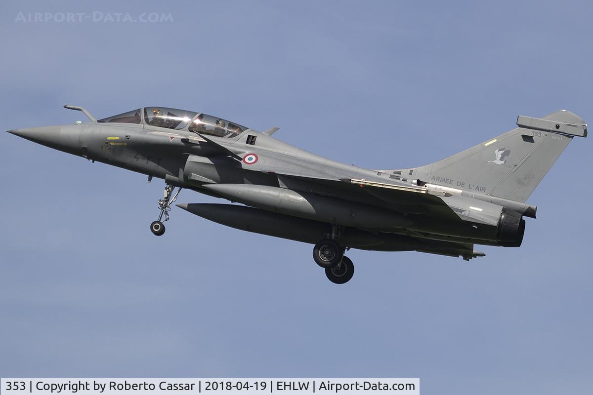 353, Dassault Rafale B C/N 353, Frisian Flag 2018