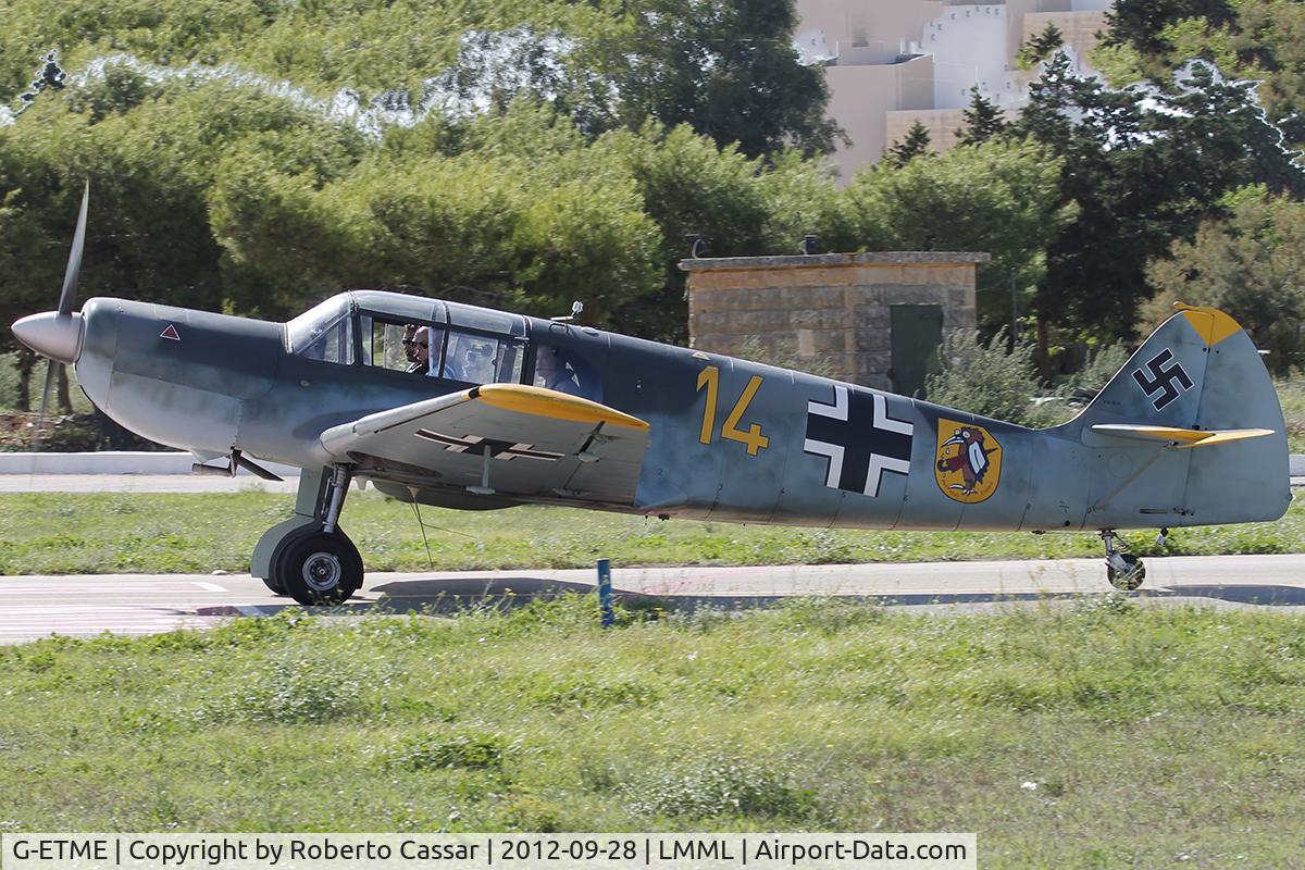 G-ETME, 1951 Nord 1002 Pingouin II C/N 274, Malta International Airshow 2012