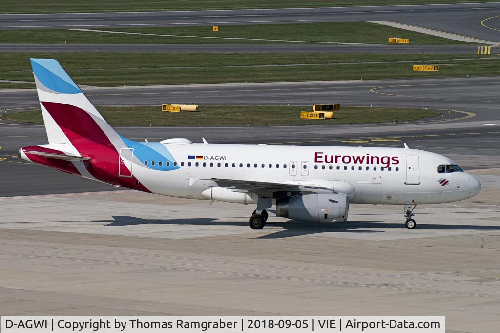 D-AGWI, 2008 Airbus A319-132 C/N 3358, Eurowings Airbus A319
