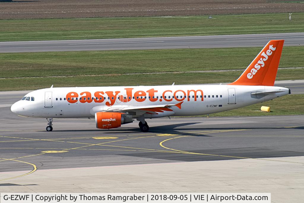 G-EZWF, 2012 Airbus A320-214 C/N 5319, easyJet Airline Airbus A320