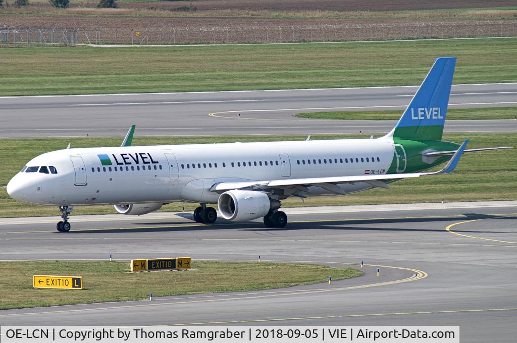 OE-LCN, 2015 Airbus A321-211 C/N 6454, LEVEL (Anisec) Airbus A321