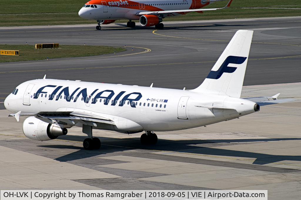 OH-LVK, 2004 Airbus A319-112 C/N 2124, Finnair Airbus A319
