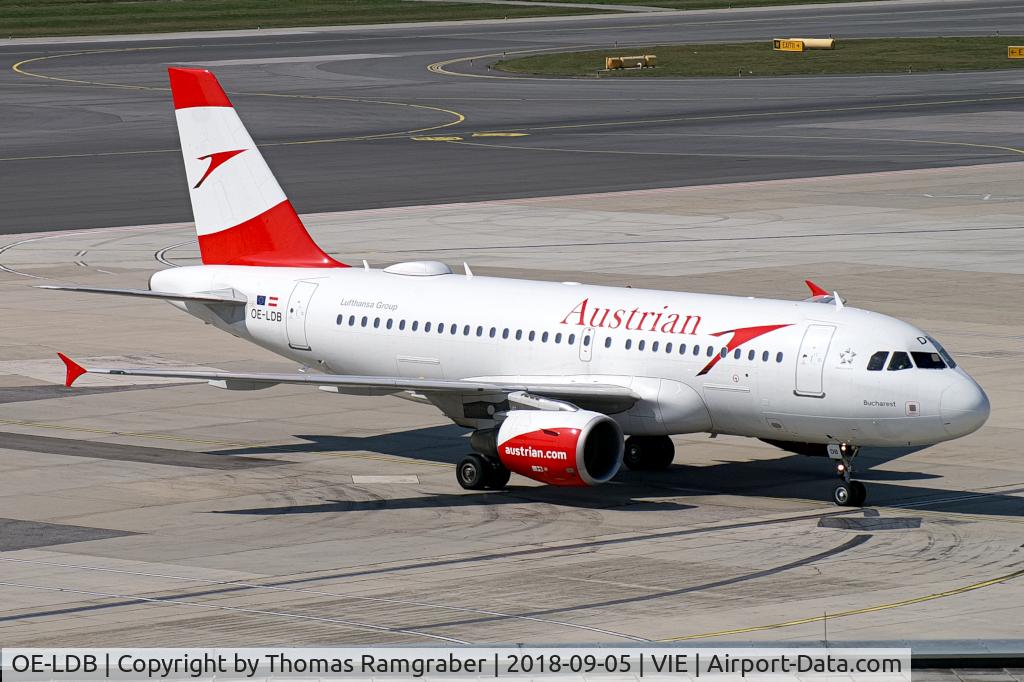 OE-LDB, 2004 Airbus A319-112 C/N 2174, Austrian Airlines Airbus A319