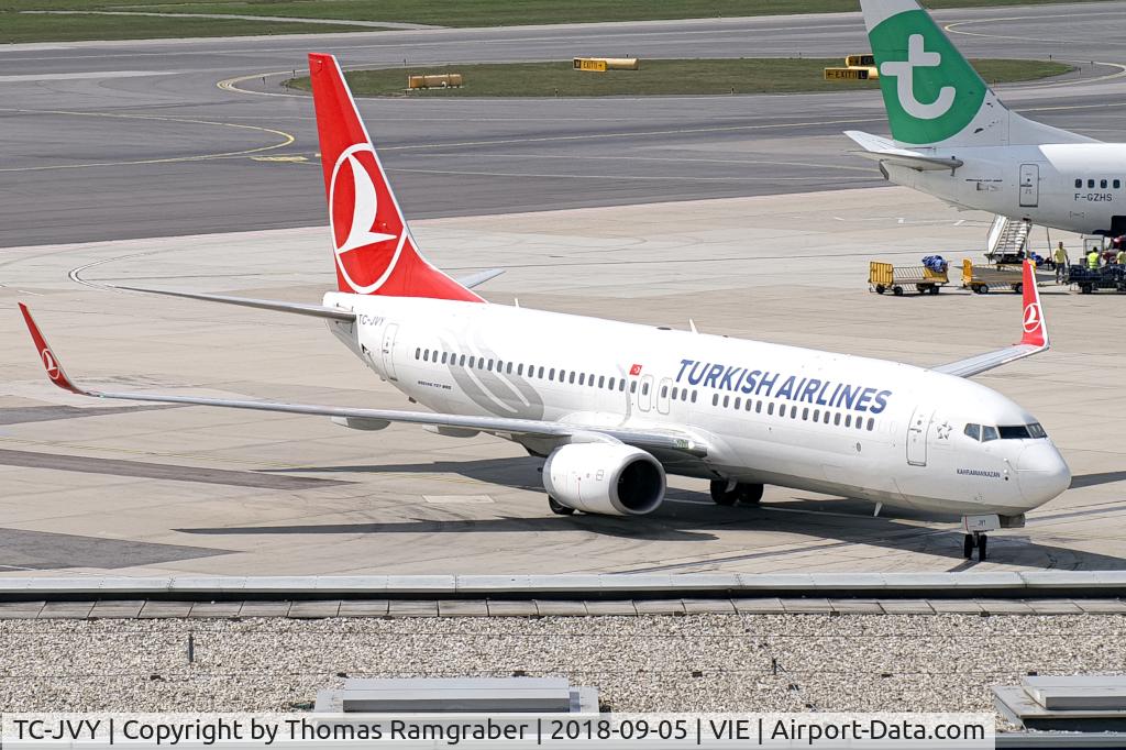 TC-JVY, 2016 Boeing 737-8F2 C/N 60024, Turkish Airlines Boeing 737-800