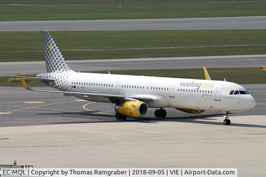 EC-MQL, 2017 Airbus A321-231 C/N 7621, Vueling Airbus A321