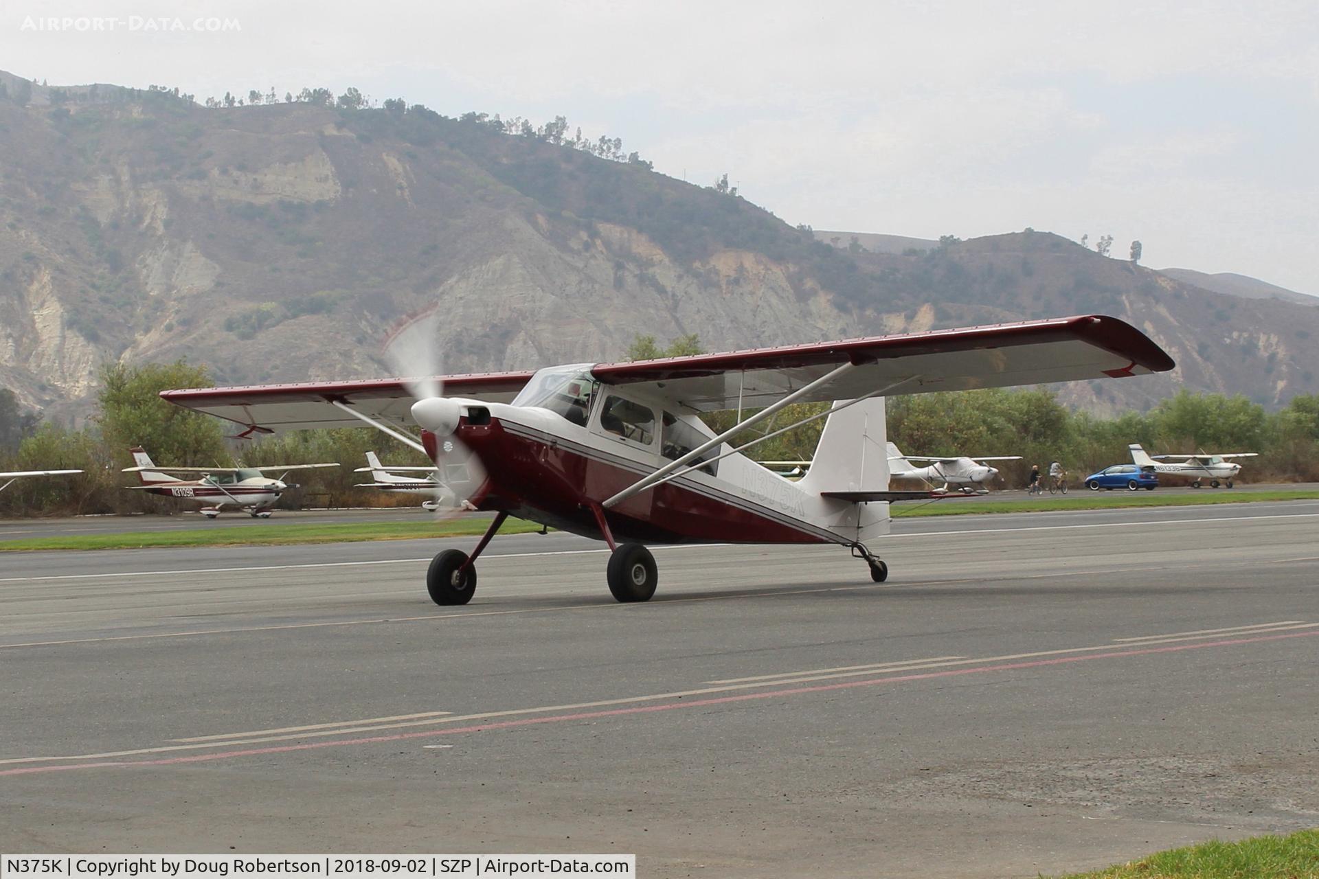 N375K, American Champion 8GCBC Scout C/N 530-2010, 2010 American Champion 8GCBC SCOUT, Lycoming O-360-E2C 180 Hp, taxi back