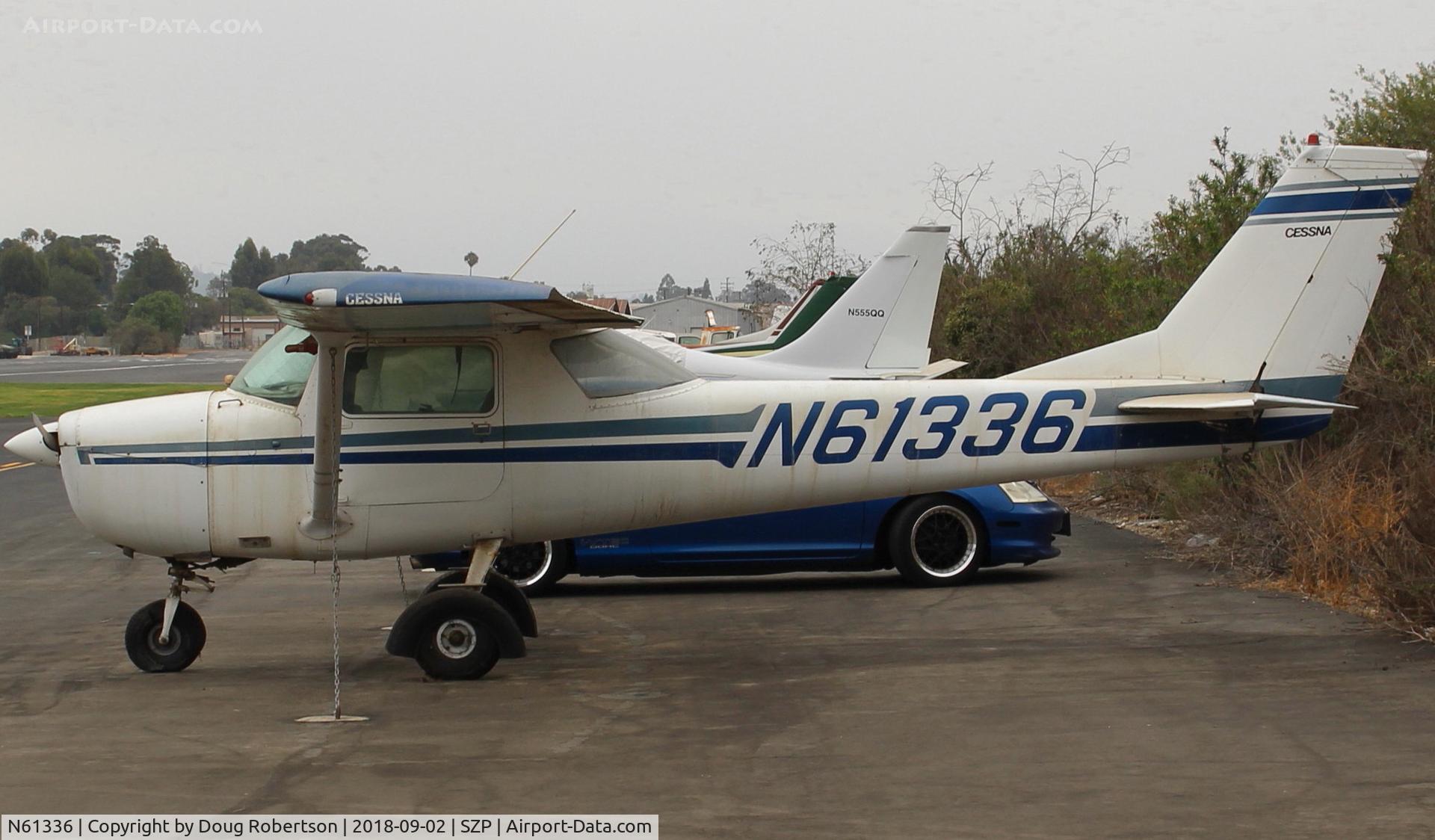 N61336, 1969 Cessna 150J C/N 15070973, 1969 Cessna 150J, Continental O-200 100 Hp, on river ramp