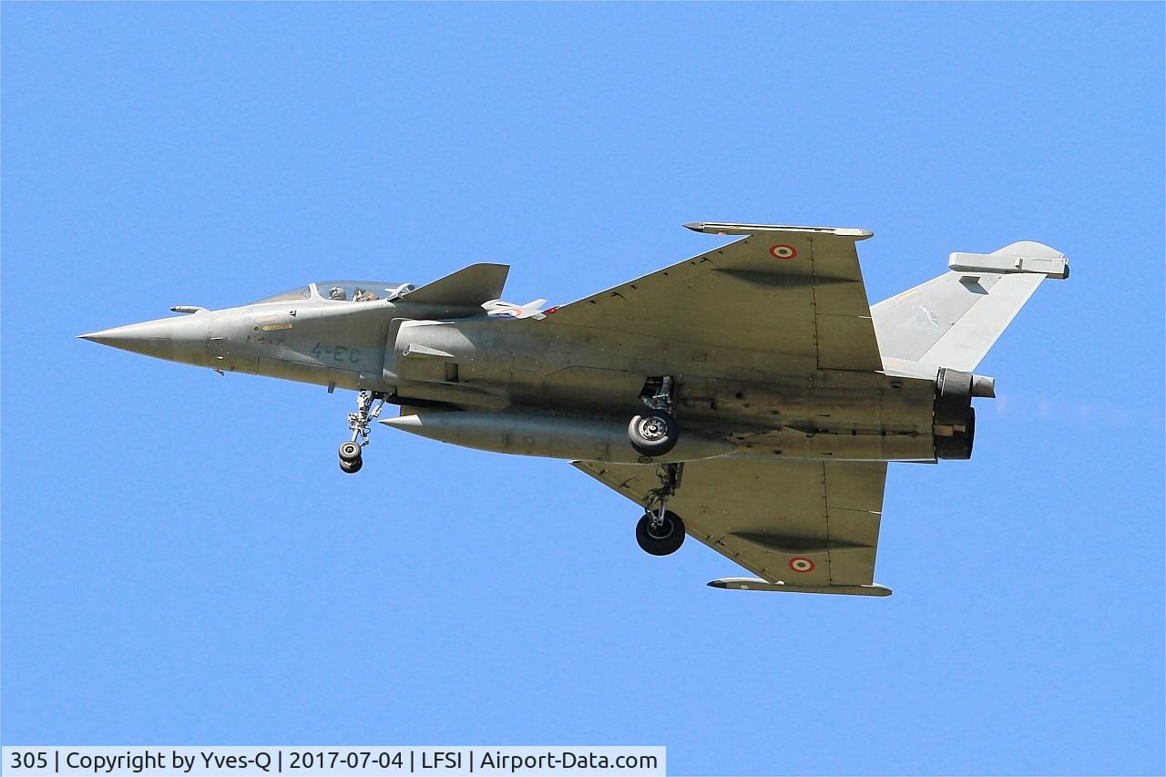 305, Dassault Rafale B C/N 305, Dassault Rafale B, On final rwy 29, St Dizier-Robinson Air Base 113 (LFSI)