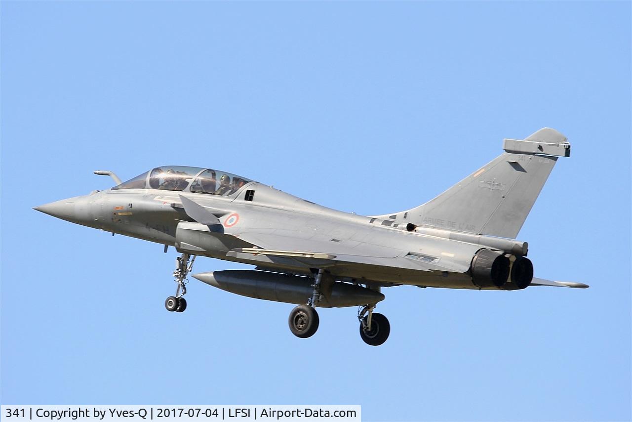 341, Dassault Rafale B C/N 341, Dassault Rafale B, On final rwy 29, St Dizier-Robinson Air Base 113 (LFSI)