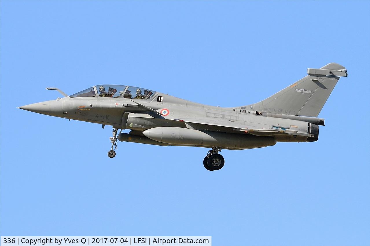 336, Dassault Rafale B C/N 336, Dassault Rafale B, On final rwy 29, St Dizier-Robinson Air Base 113 (LFSI)