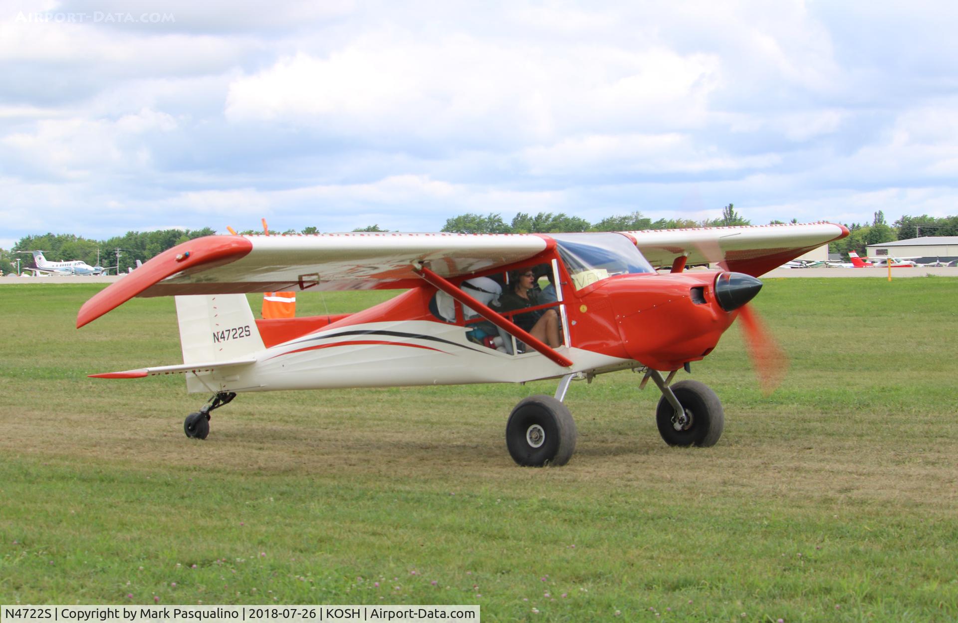 N4722S, 1996 Whiteman Marvin E W-2 C/N 002, Whiteman W-2