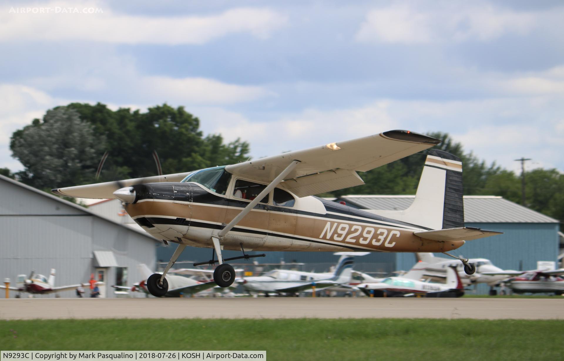 N9293C, 1955 Cessna 180 C/N 31392, Cessna 180