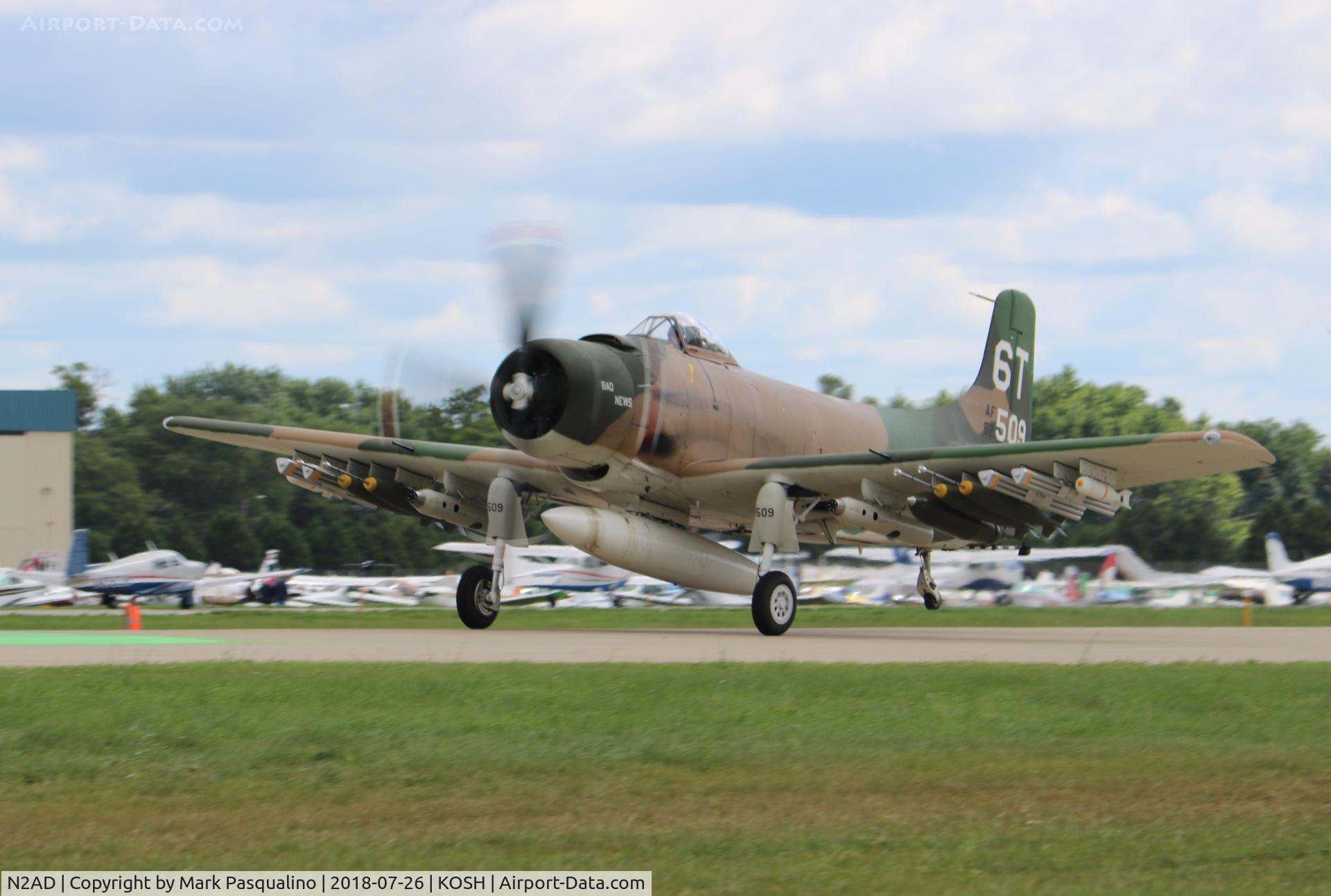 N2AD, 1947 Douglas AD-1 Skyraider C/N 09257/2085, Douglas AD-1