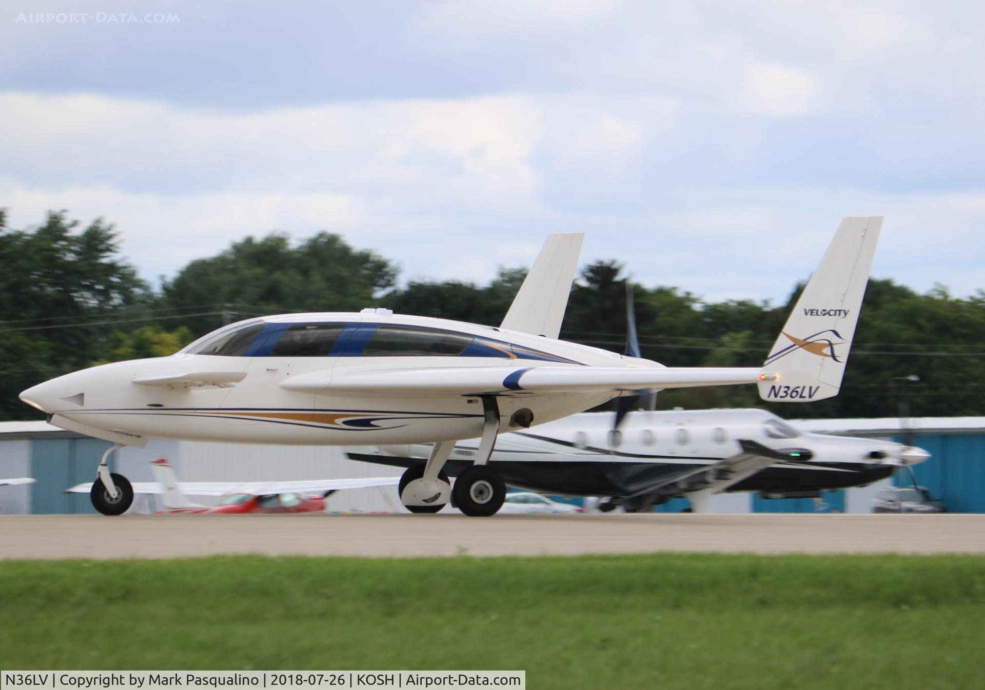 N36LV, Velocity Velocity XL-5 RG C/N 001 (N36LV), Velocity XL-5 RG