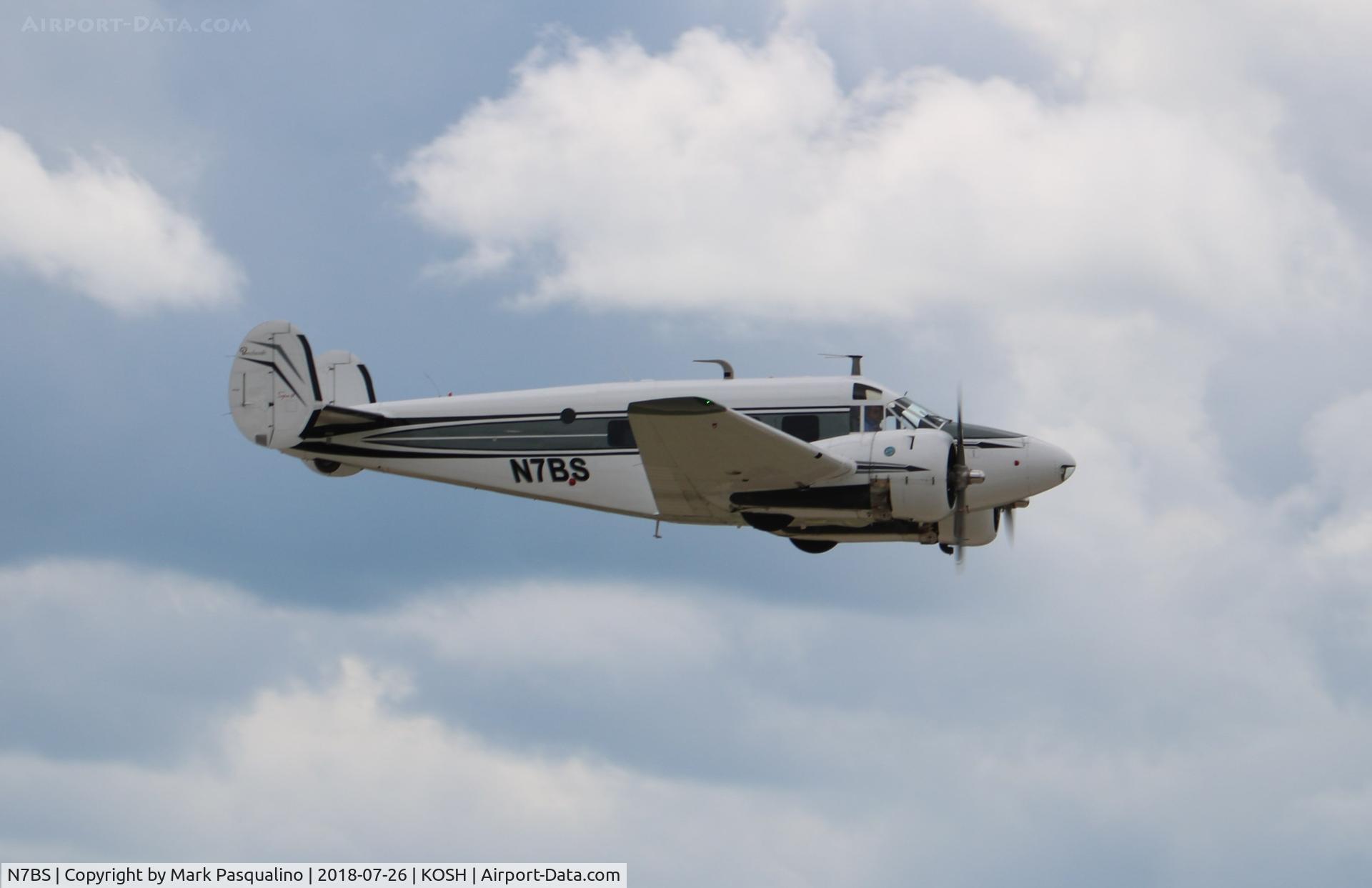 N7BS, 1954 Beech E18S C/N BA-18, Beech E18S