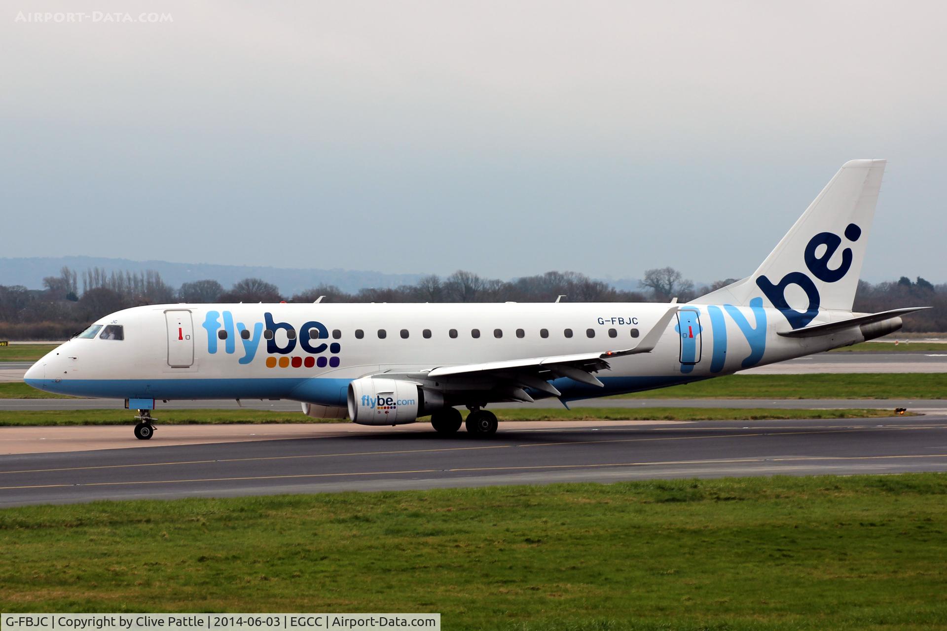 G-FBJC, 2011 Embraer 175STD (ERJ-170-200) C/N 17000328, Manchester