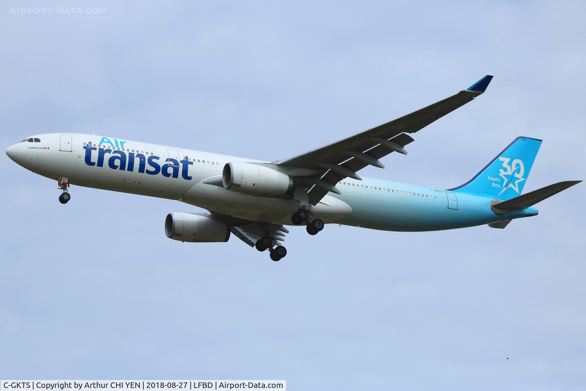 C-GKTS, 1995 Airbus A330-342 C/N 111, TS 