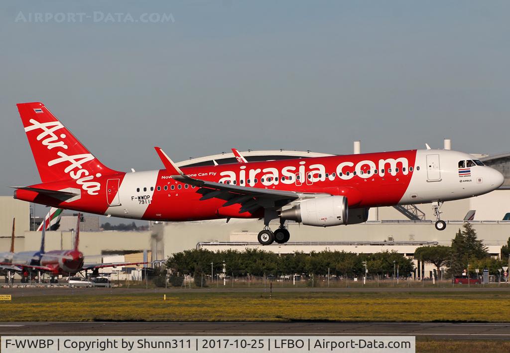 F-WWBP, 2017 Airbus A320-216 C/N 7911, C/n 7911 - To be HS-CBD