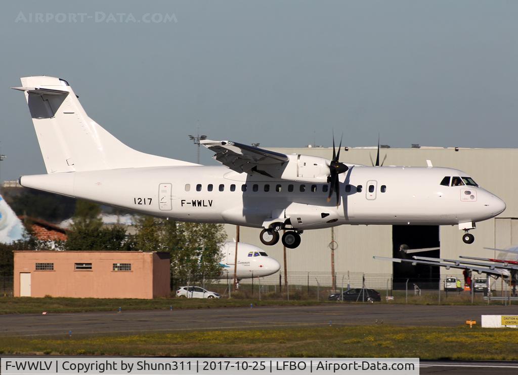 F-WWLV, 2017 ATR 42-600 C/N 1217, C/n 1217 - For Silver Airways