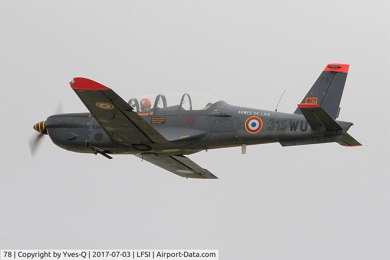 78, Socata TB-30 Epsilon C/N 78, Socata TB-30 Epsilon, Take off rwy 29, St Dizier-Robinson Air Base 113 (LFSI)