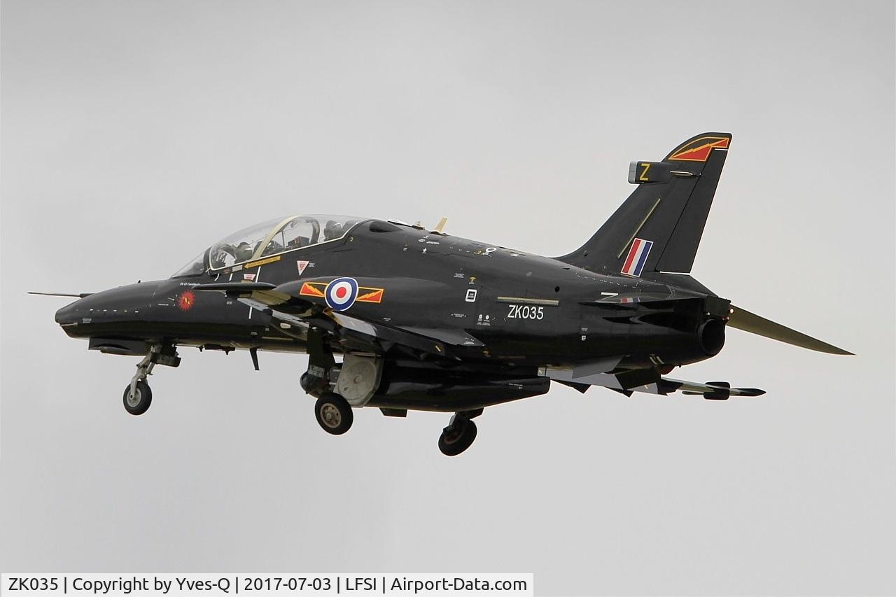 ZK035, 2010 British Aerospace Hawk T2 C/N RT026/1264, British Aerospace Hawk T2, Take off rwy 29, St Dizier-Robinson Air Base 113 (LFSI)