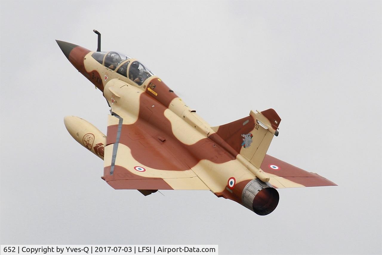 652, Dassault Mirage 2000D C/N 507, Dassault Mirage 2000D, Take off rwy 29, St Dizier-Robinson Air Base 113 (LFSI)