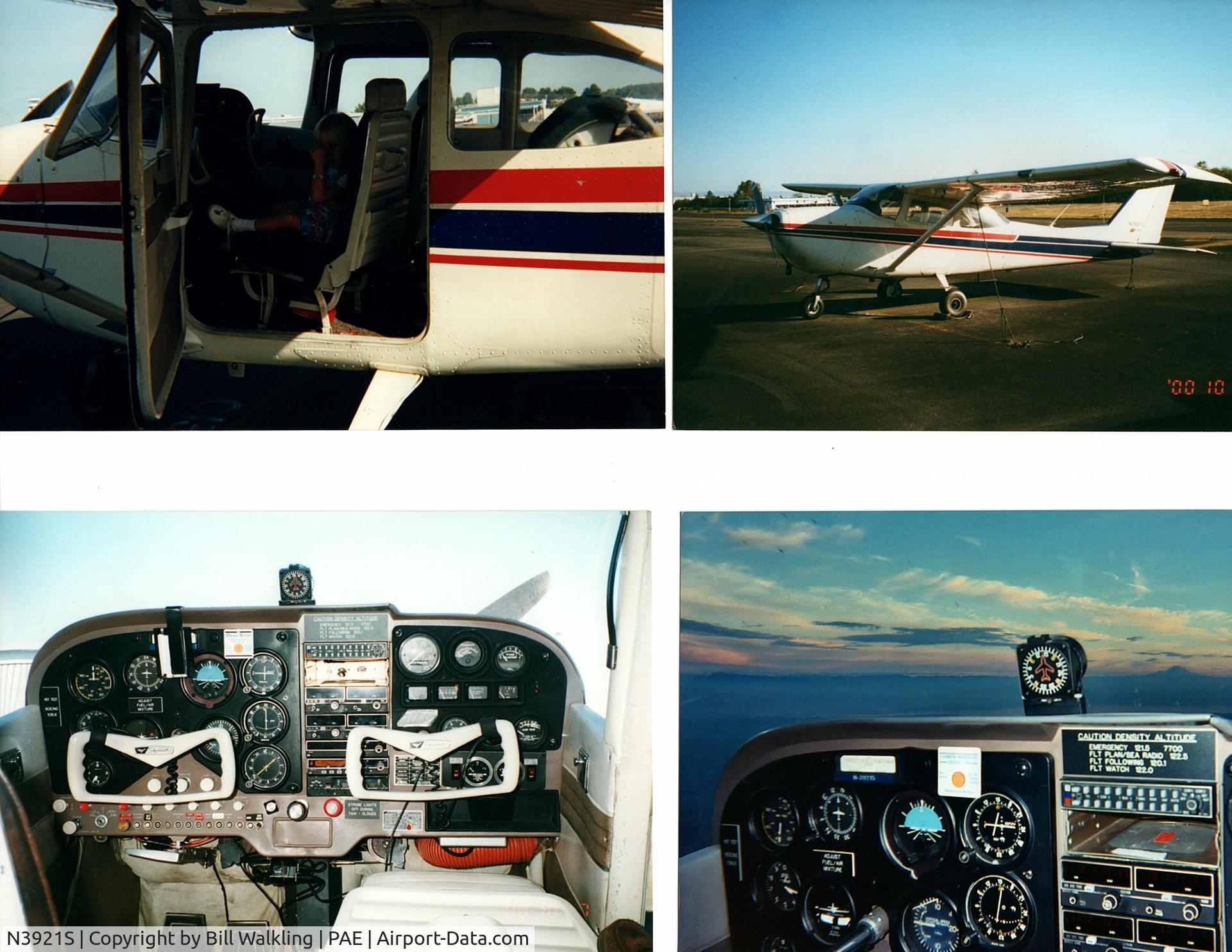 N3921S, 1963 Cessna 172E C/N 17251121, I did a 180 HP conversion,  Flint long range fuel cells/tanks   Cleveland Brakes   Full IFR package installed.   Many upgrades when I owned her.