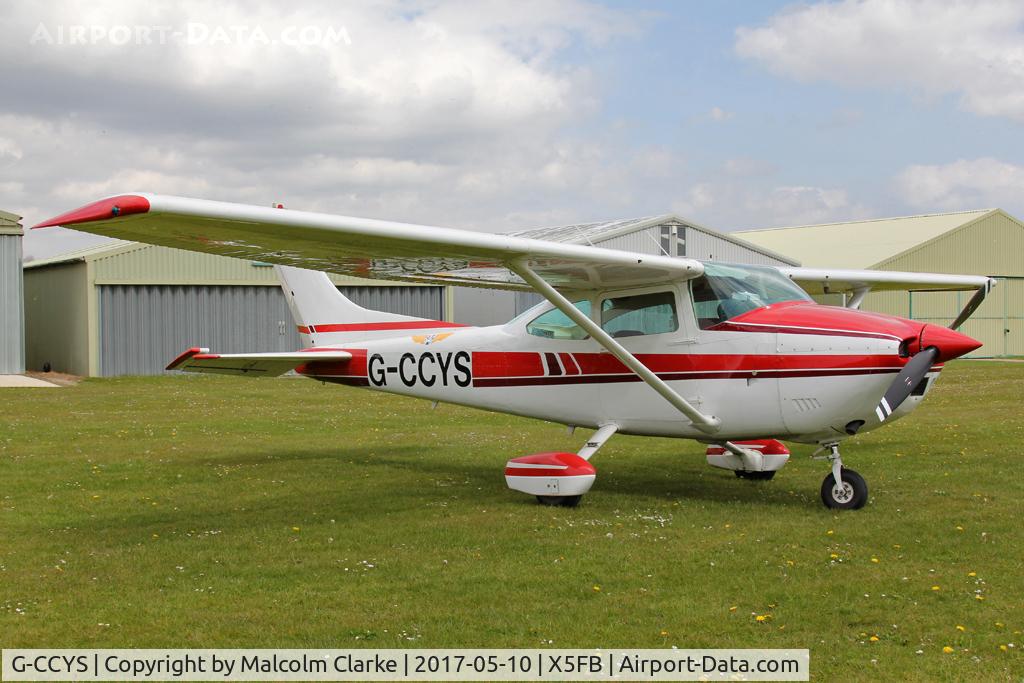 G-CCYS, 1979 Reims F182Q Skylane C/N 0126, Reims F182Q Skylane at Fishburn Airfield, UK. May 10th 2017.