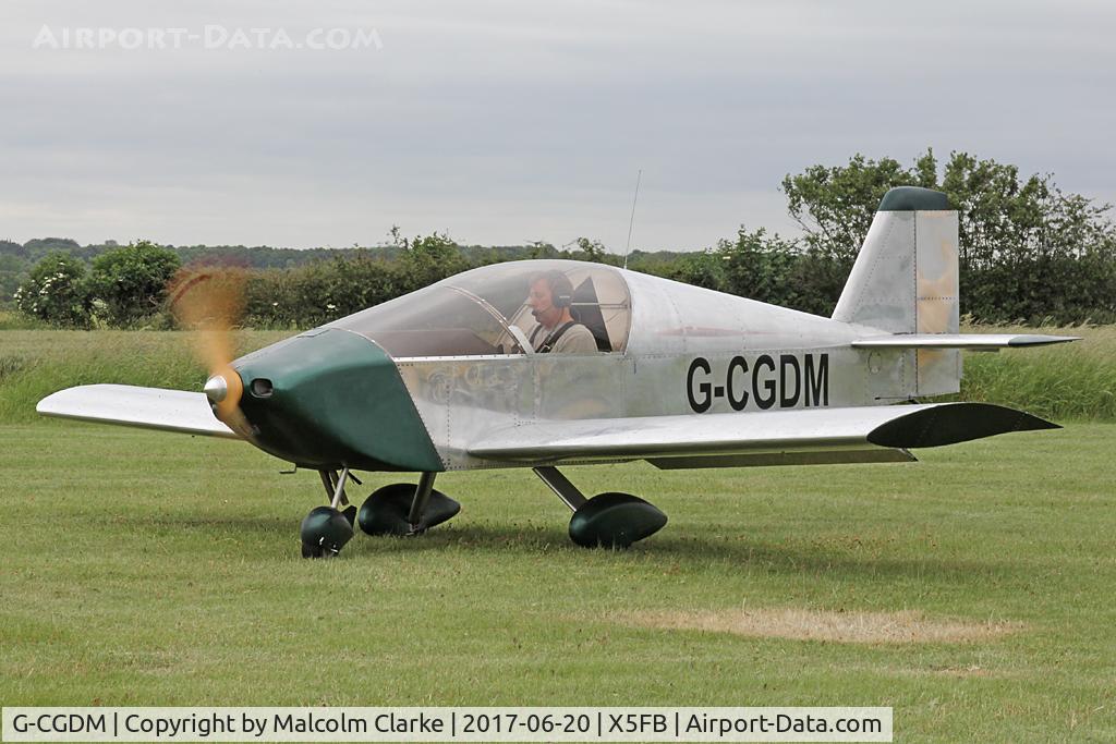 G-CGDM, 2009 Sonex Sonex C/N PFA 337-14761, Sonex Sonex now resident at Fishburn Airfield, UK. June 20th 2017.