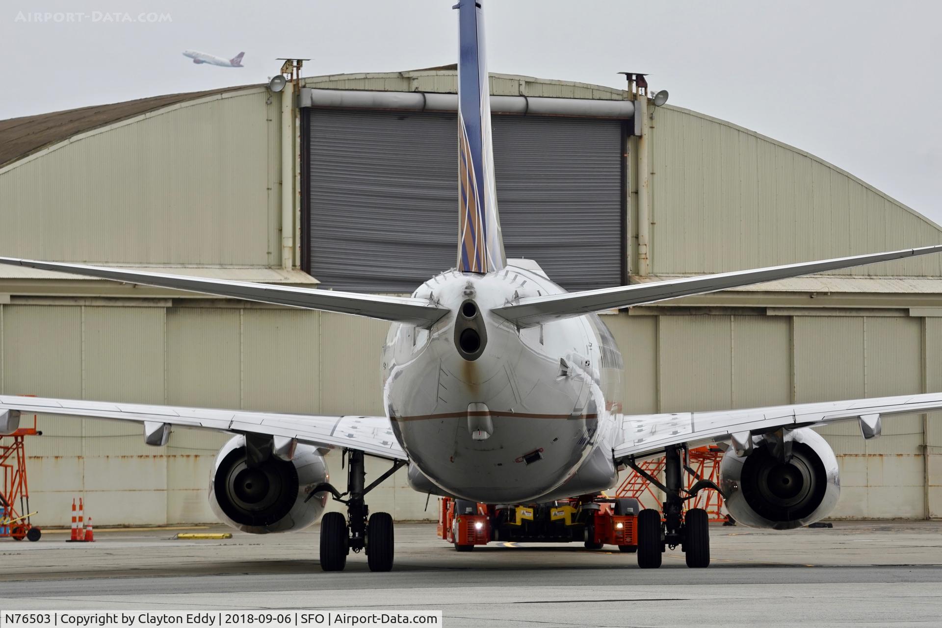 N76503, 2006 Boeing 737-824 C/N 33461, SFO 2018.