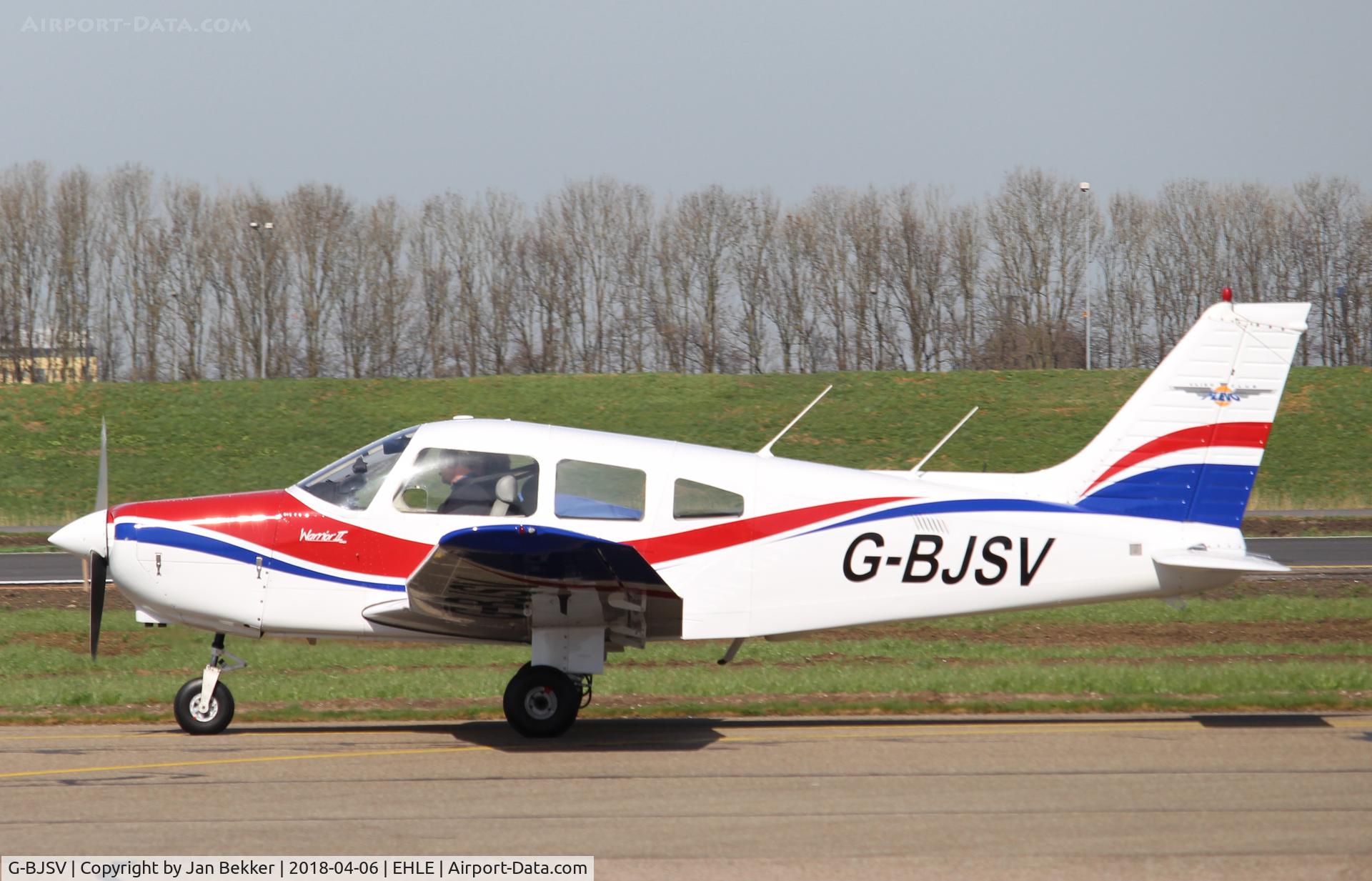 G-BJSV, 1980 Piper PA-28-161 Cherokee Warrior II C/N 28-8016229, Lelystad Airport