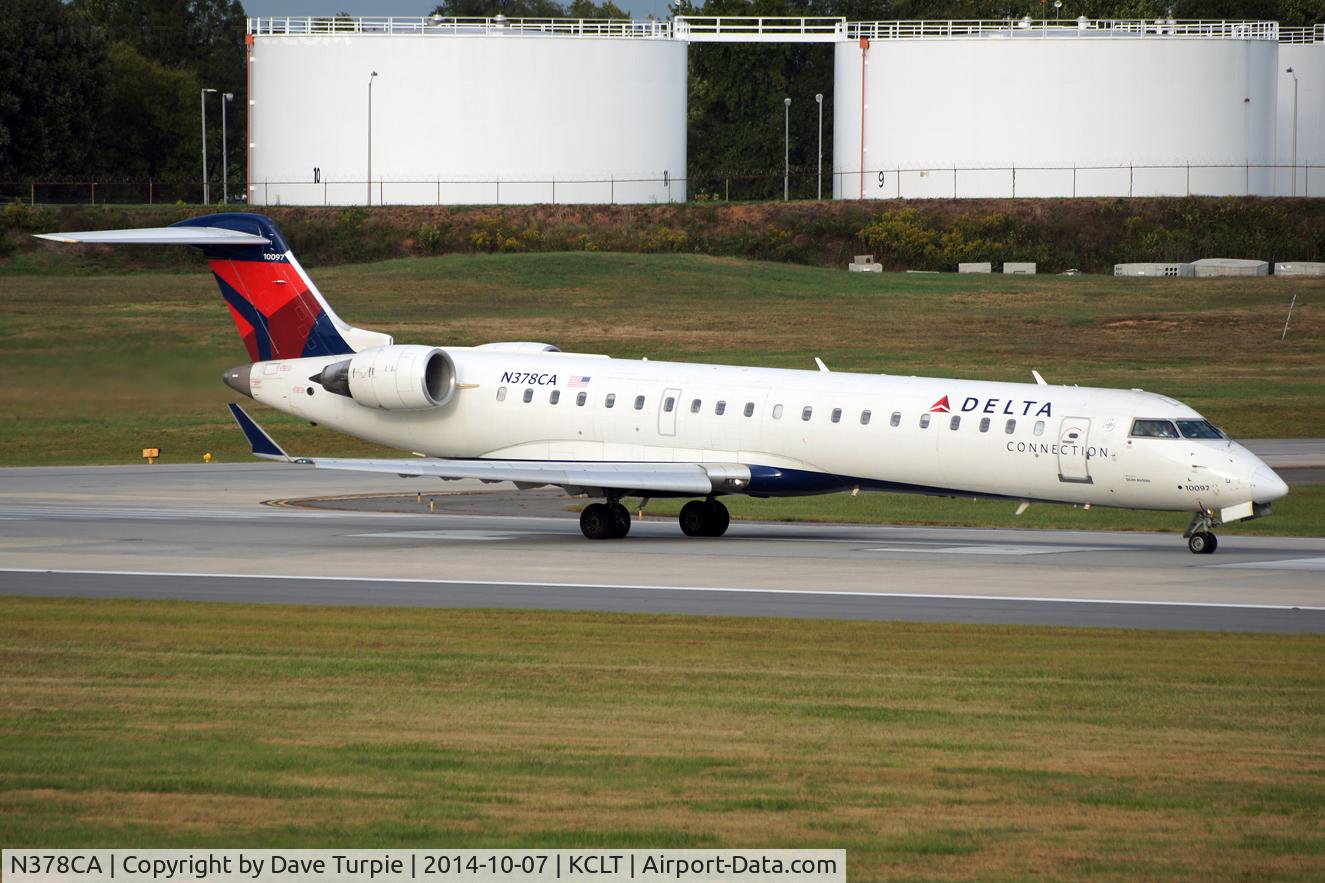 N378CA, 2003 Bombardier CRJ-701 (CL-600-2C10) Regional Jet C/N 10097, No comment.