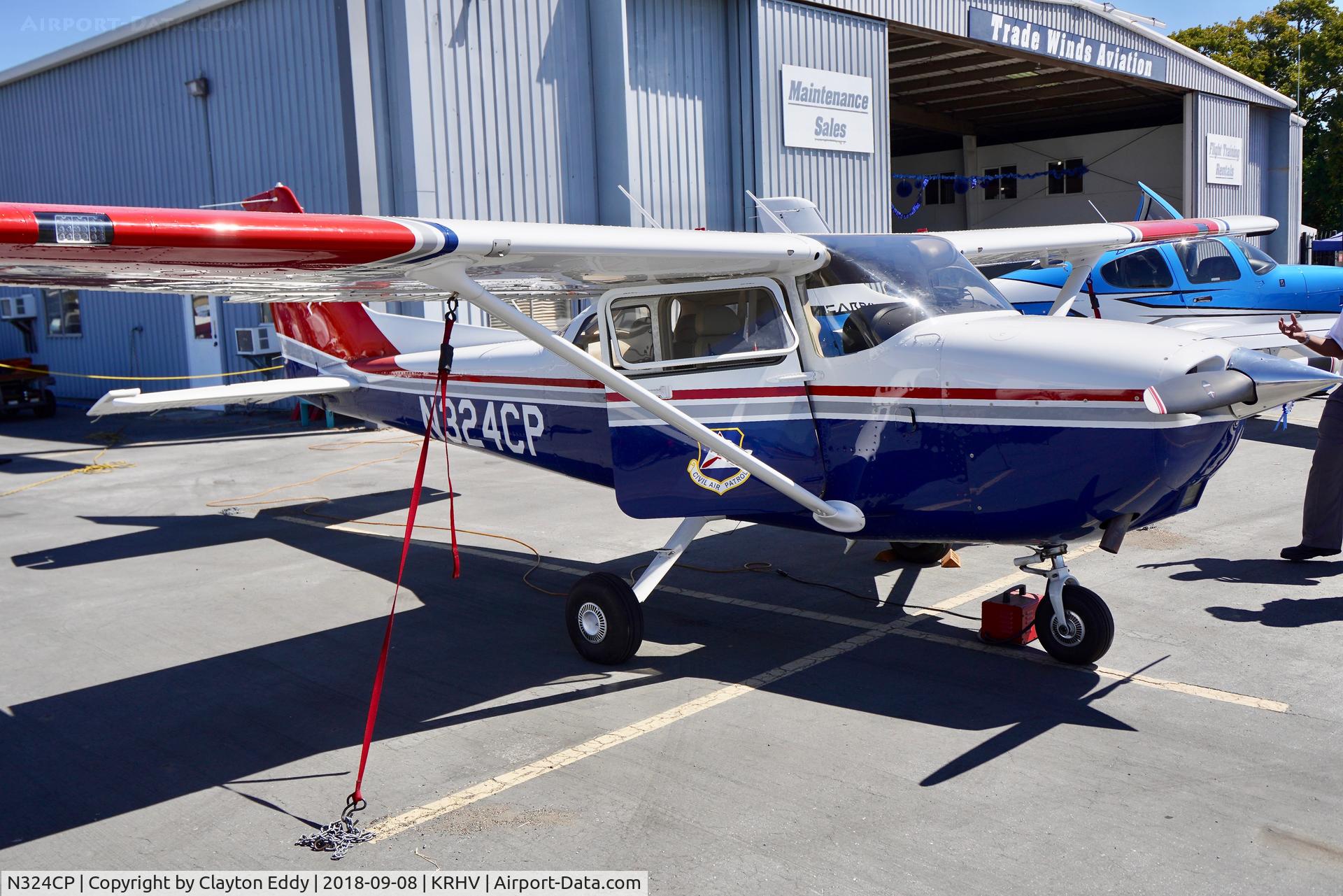 N324CP, 2018 Cessna 172S C/N 172S12135, Reid-Hillview Airport California 2018.
