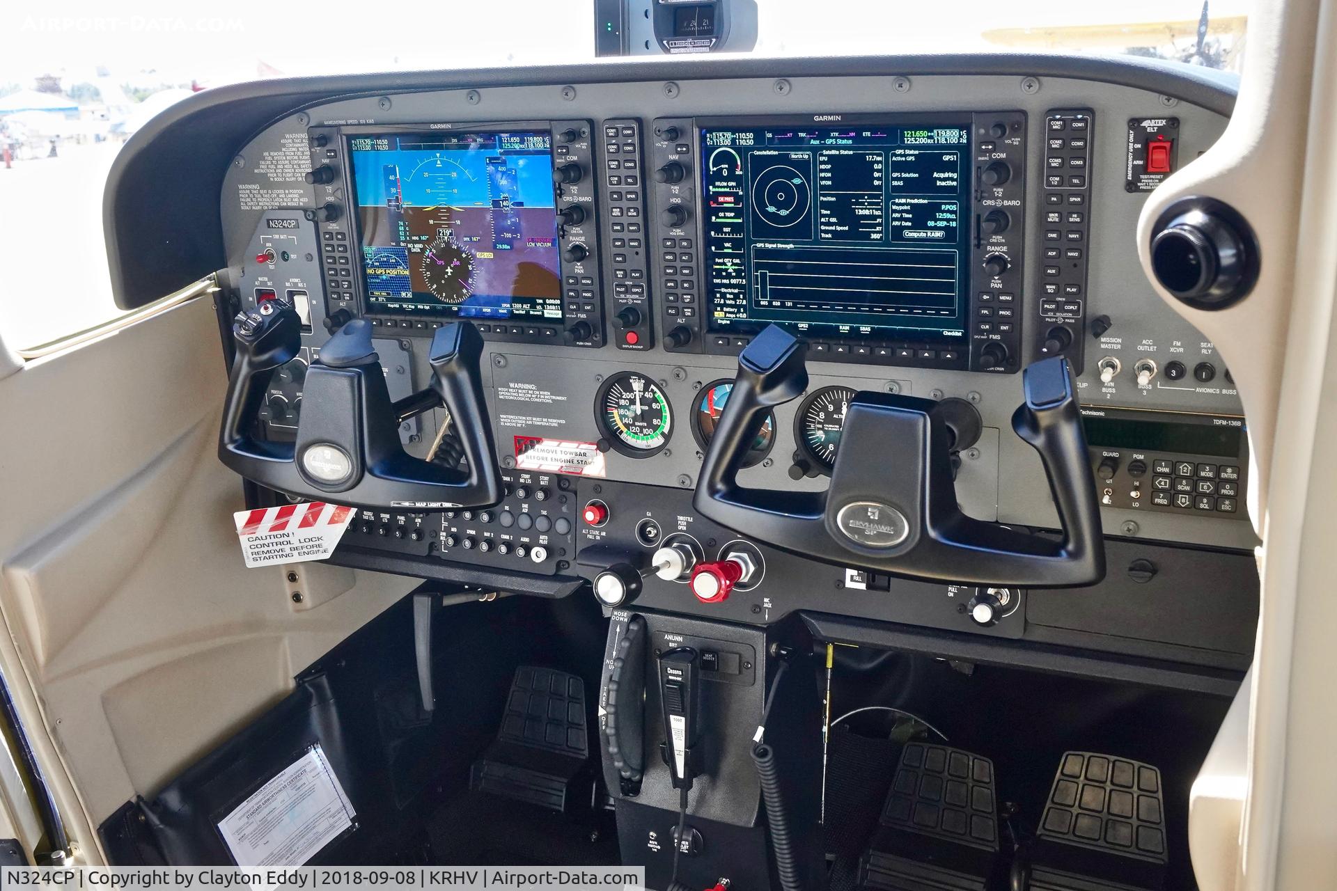 N324CP, 2018 Cessna 172S C/N 172S12135, Reid-Hillview Airport California 2018.