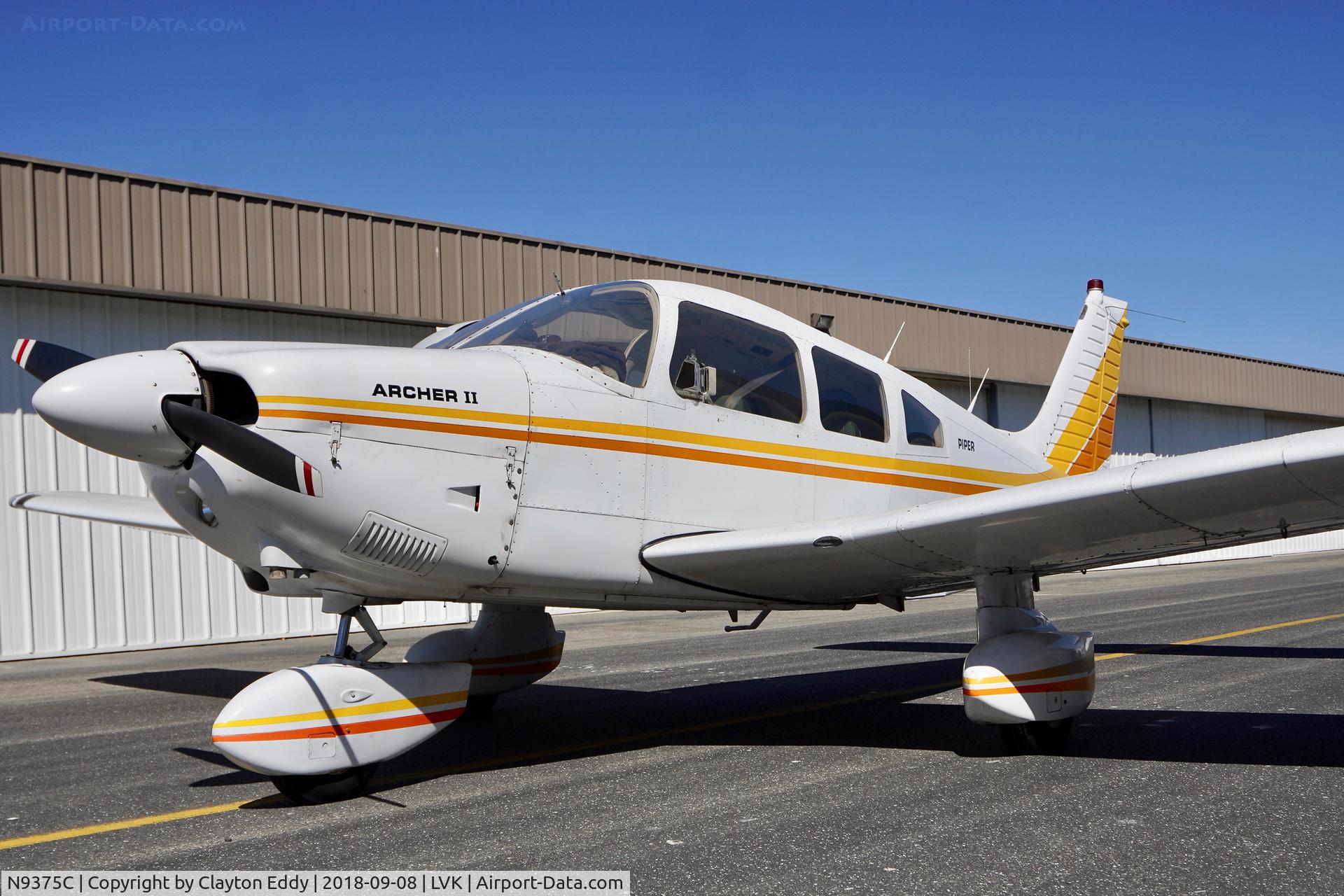 N9375C, 1978 Piper PA-28-181 C/N 28-7890403, Livermore Airport California 2018.