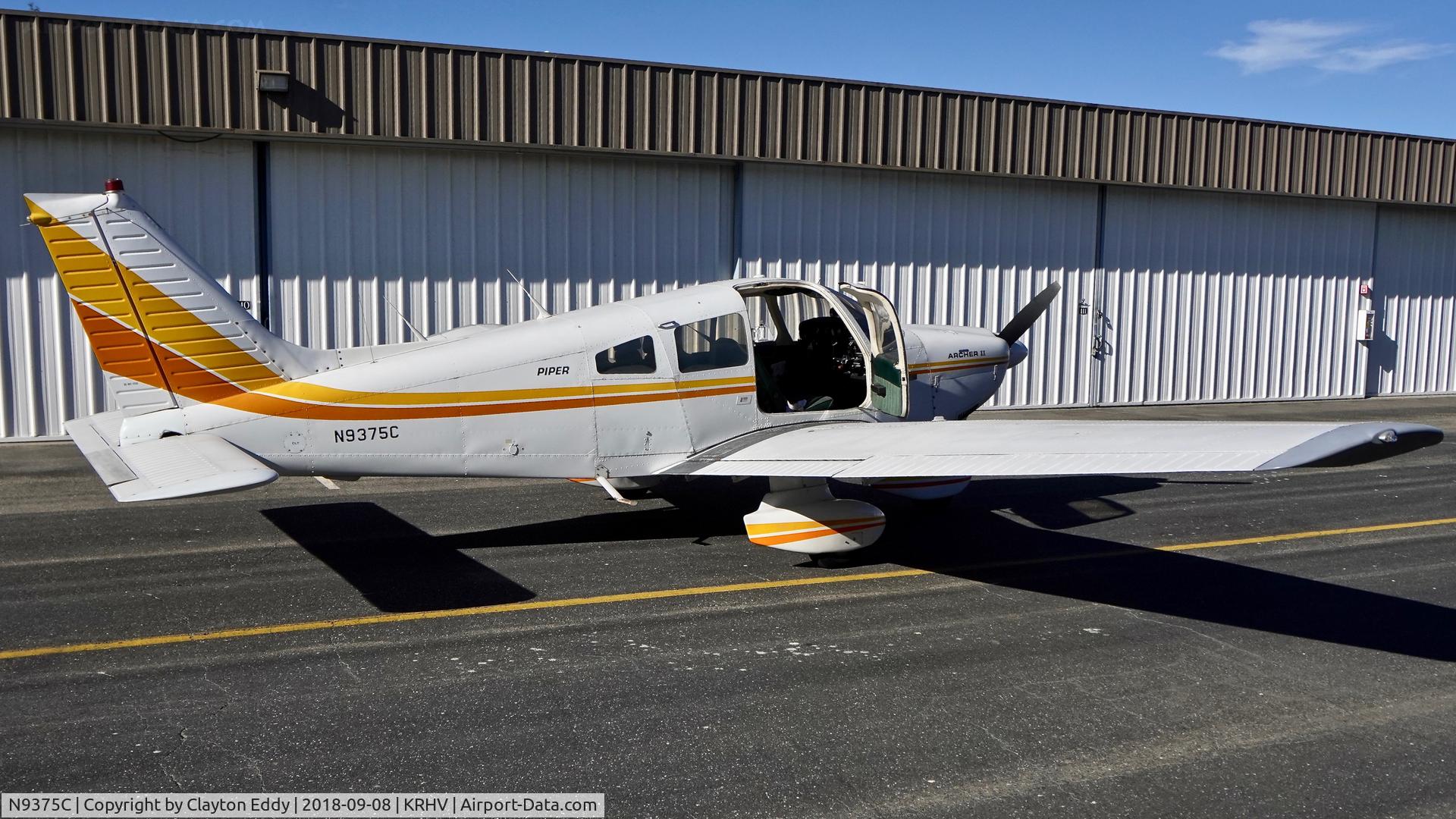 N9375C, 1978 Piper PA-28-181 C/N 28-7890403, Livermore Airport California 2018.