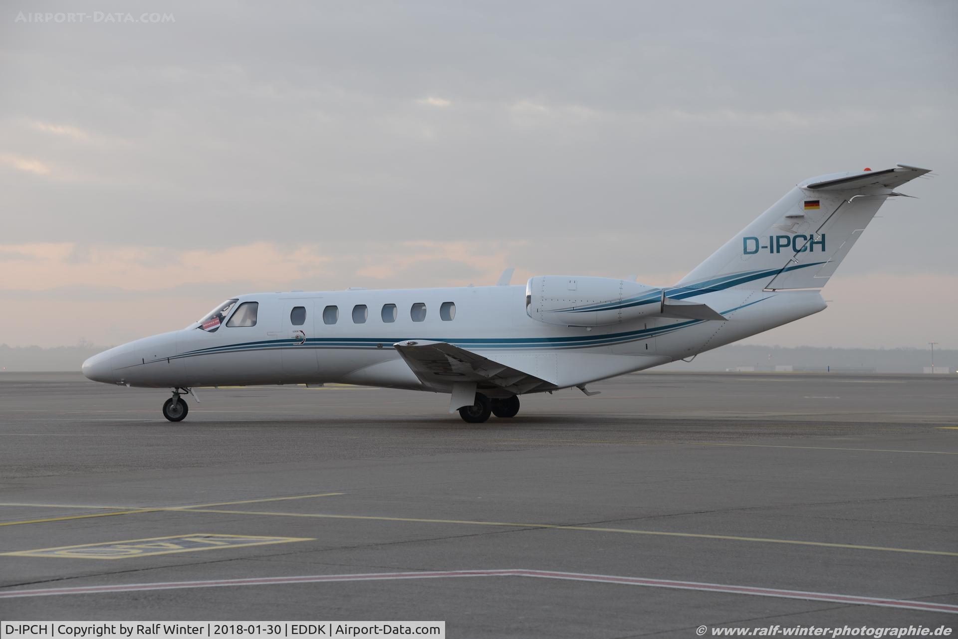 D-IPCH, 2007 Cessna 525A CitationJet CJ2+ C/N 525A-0347, Cessna 525A CitationJet CJ2+ - JKH JK Jetkontor - 525A0347 - D-IPCH - 30.01.2018 - CGN