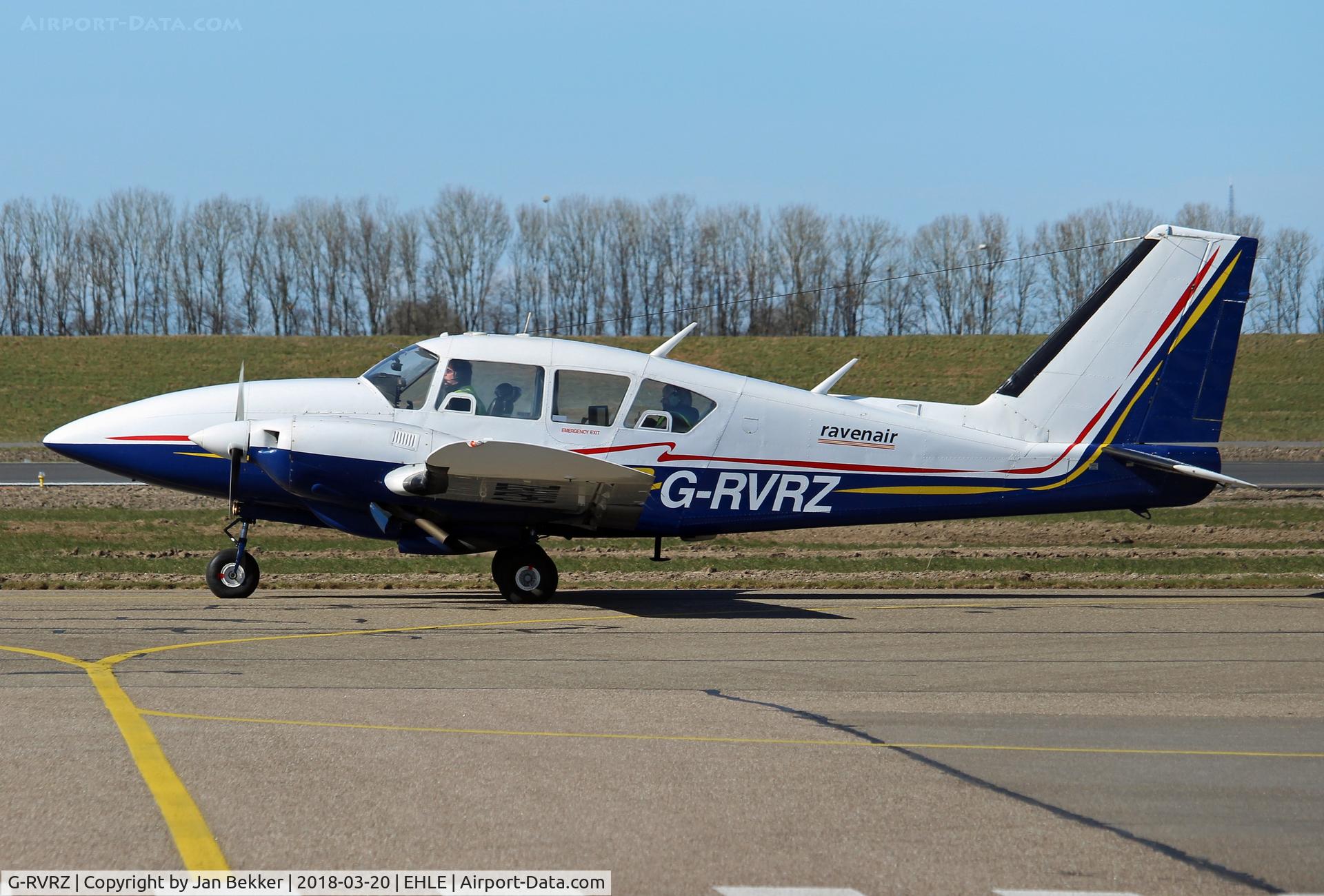 G-RVRZ, 1973 Piper PA-23-250 Aztec C/N 27-7305142, Lelystad Airport