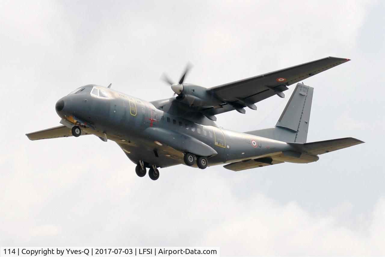114, Airtech CN-235-200M C/N C114, Airtech CN-235-200M, Take off rwy 29, St Dizier-Robinson Air Base 113 (LFSI)