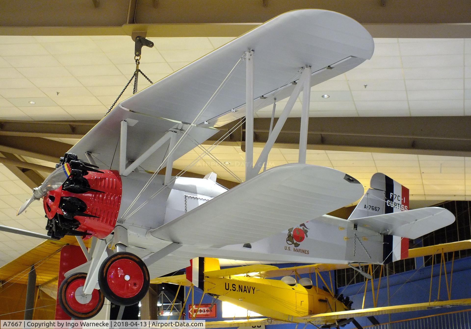 A7667, 1928 Curtiss F7C-1 C/N Not found A-7667, Curtiss F7C-1 Seahawk at the NMNA, Pensacola