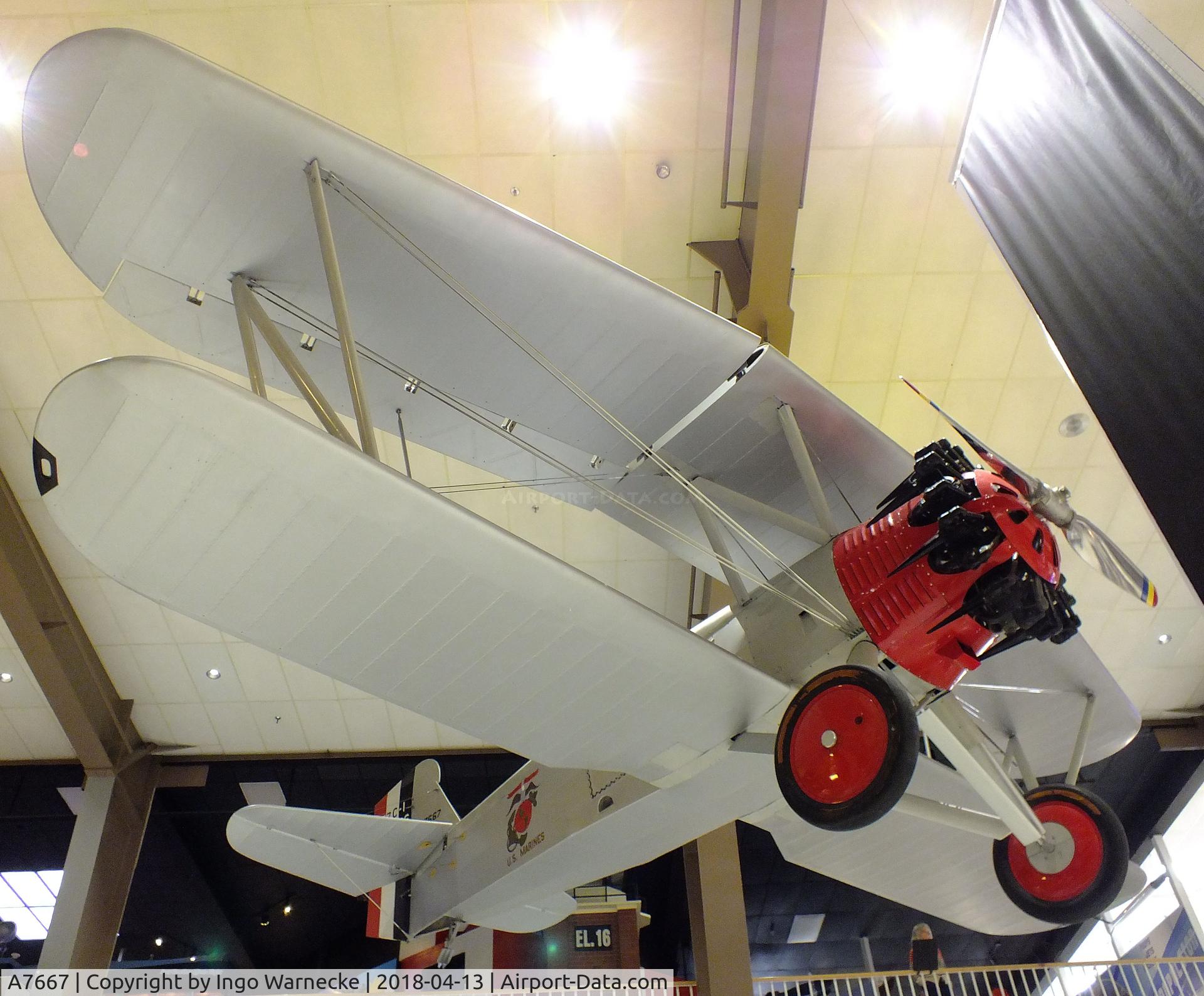 A7667, 1928 Curtiss F7C-1 C/N Not found A-7667, Curtiss F7C-1 Seahawk at the NMNA, Pensacola