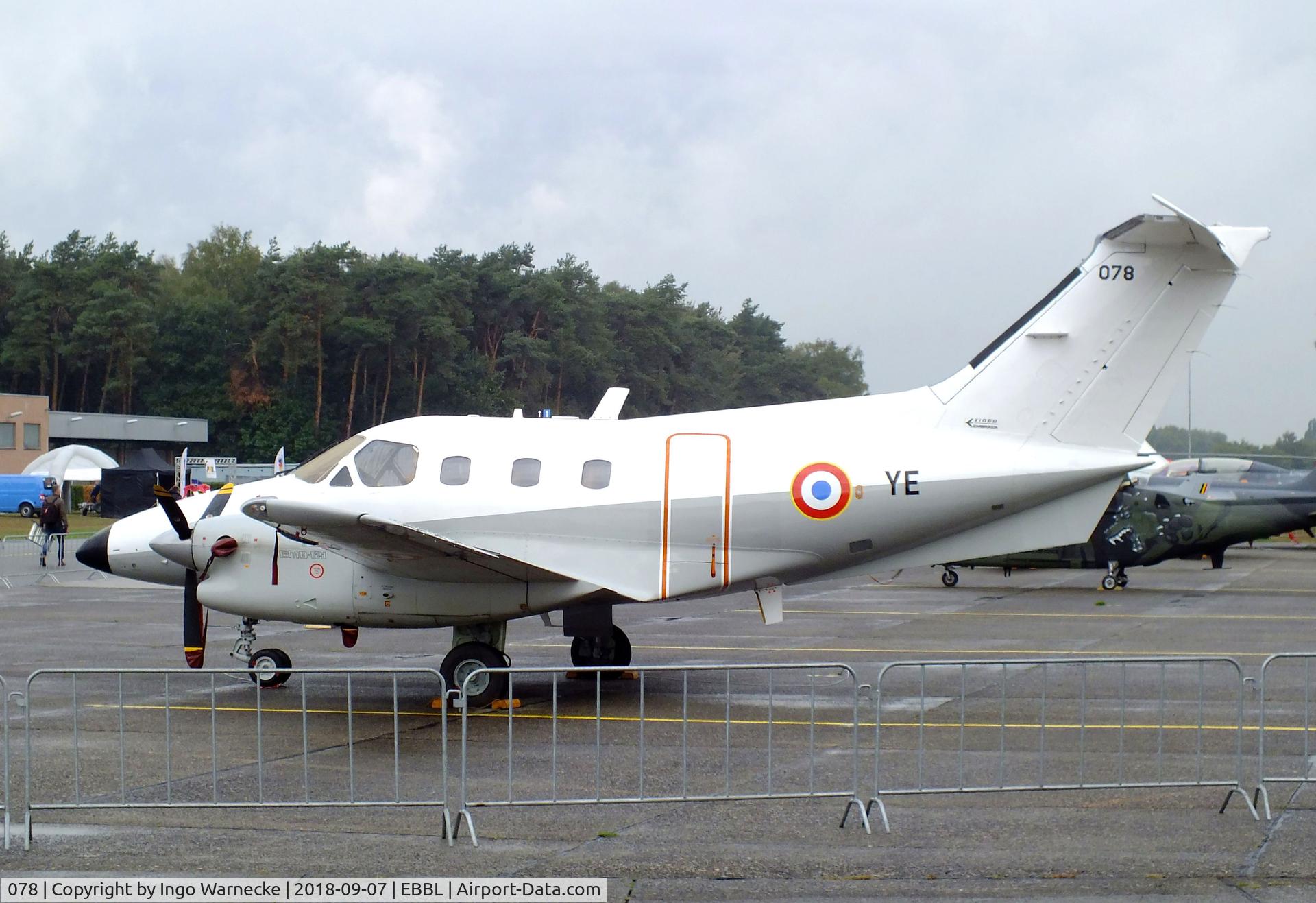 078, Embraer EMB-121AA Xingu C/N 121078, EMBRAER EMB-121AA Xingu of the AdlA at the 2018 BAFD spotters day, Kleine Brogel airbase