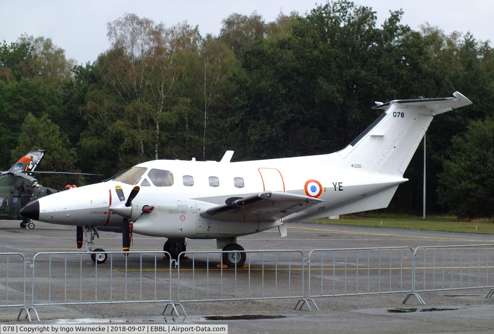 078, Embraer EMB-121AA Xingu C/N 121078, EMBRAER EMB-121AA Xingu of the AdlA at the 2018 BAFD spotters day, Kleine Brogel airbase