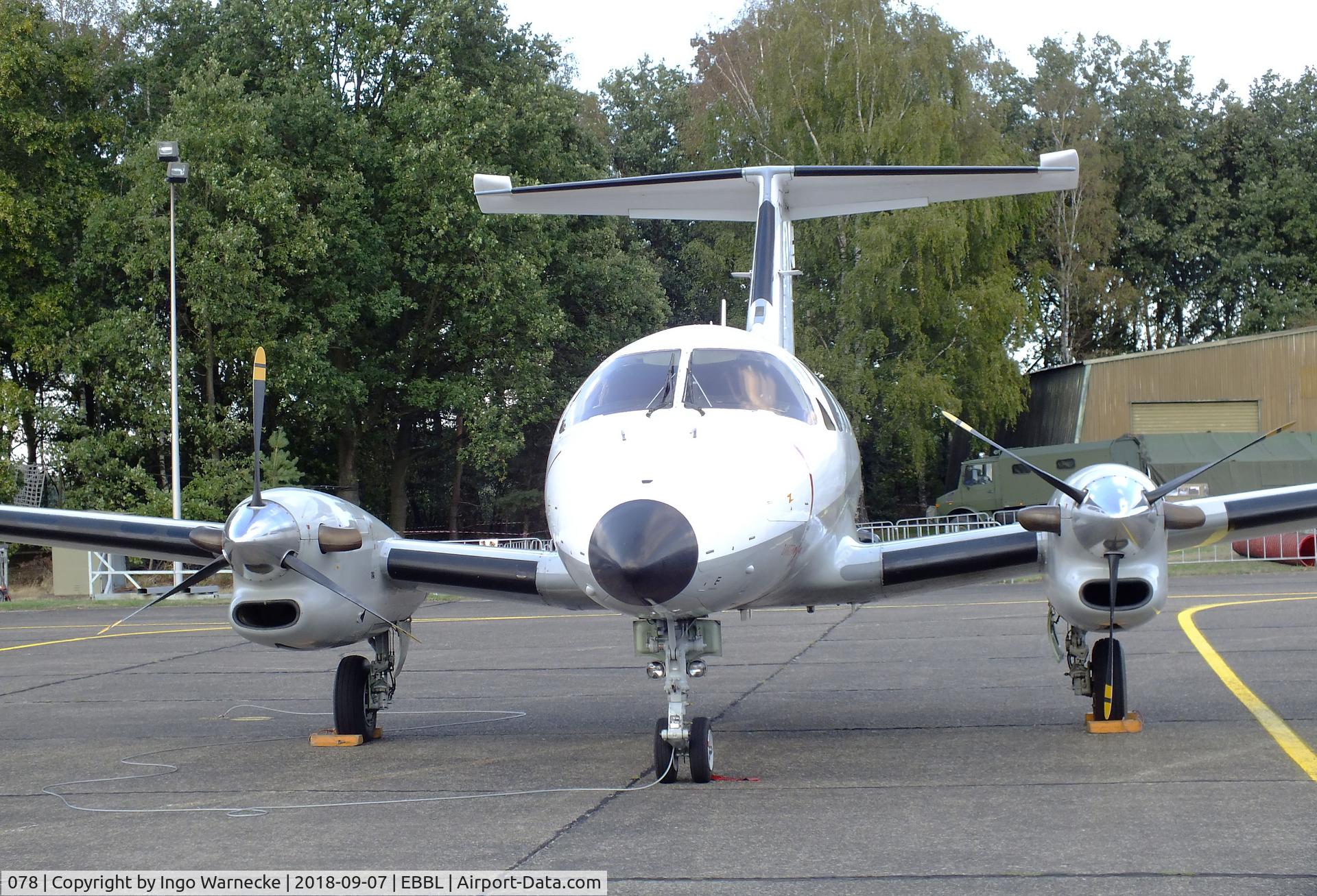 078, Embraer EMB-121AA Xingu C/N 121078, EMBRAER EMB-121AA Xingu of the AdlA at the 2018 BAFD spotters day, Kleine Brogel airbase