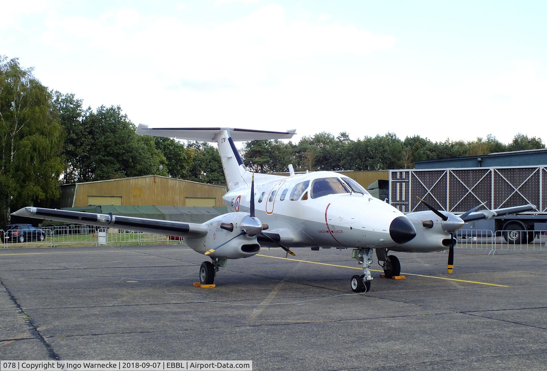 078, Embraer EMB-121AA Xingu C/N 121078, EMBRAER EMB-121AA Xingu of the AdlA at the 2018 BAFD spotters day, Kleine Brogel airbase