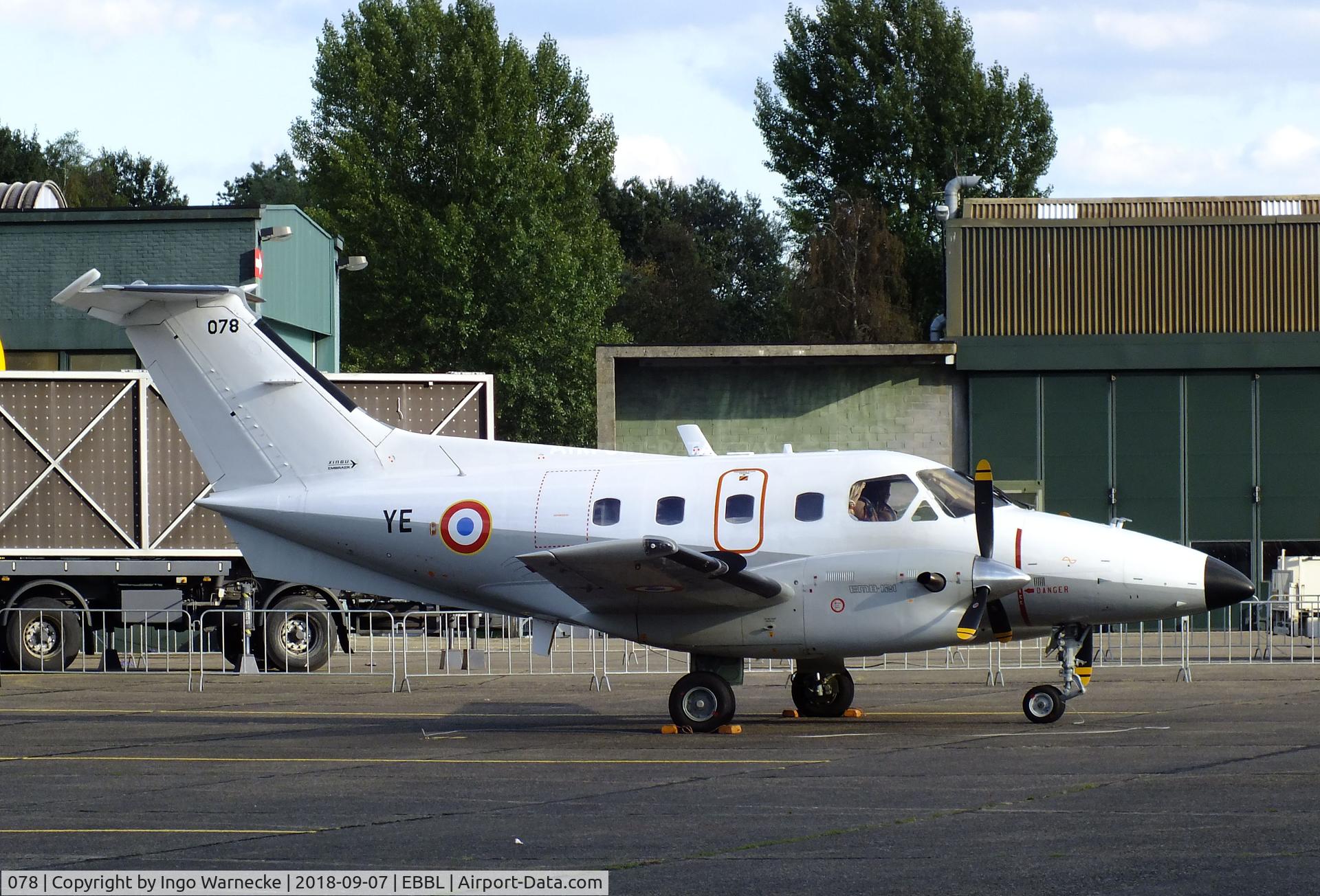 078, Embraer EMB-121AA Xingu C/N 121078, EMBRAER EMB-121AA Xingu of the AdlA at the 2018 BAFD spotters day, Kleine Brogel airbase