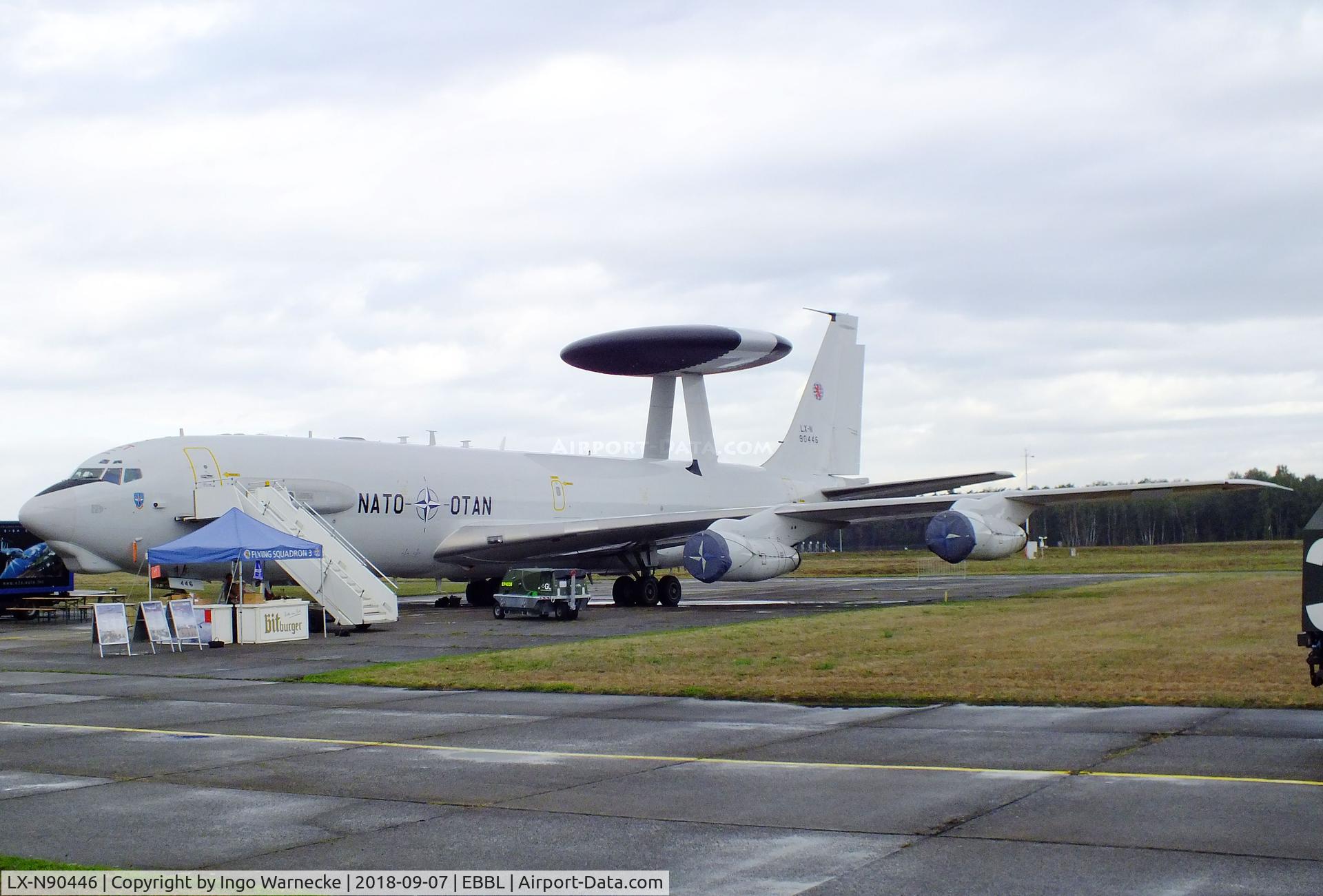 LX-N90446, 1982 Boeing E-3A Sentry C/N 22841, Boeing E-3A Sentry of the NAEW&C E-3A Component at the 2018 BAFD spotters day, Kleine Brogel airbase